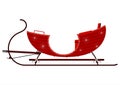 Red vintage sleigh