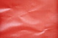 Red vinyl banner texture and background Royalty Free Stock Photo