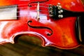 The Red Violin Royalty Free Stock Photo