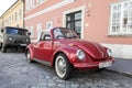 Red Volkswagen Beetle Royalty Free Stock Photo