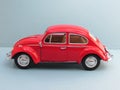 Red Volkswagen Beetle Royalty Free Stock Photo