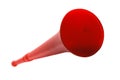 Red vuvuzela Royalty Free Stock Photo