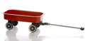 Red wagon Royalty Free Stock Photo