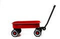 Red Wagon Royalty Free Stock Photo