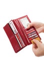 Red Wallet Royalty Free Stock Photo