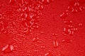 Red Water Bubbles Royalty Free Stock Photo