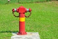 Red Water Hydrant Royalty Free Stock Photo