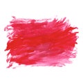 Red watercolor vector texture background Royalty Free Stock Photo