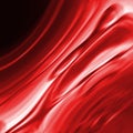 Red waterfall or smaragd effect