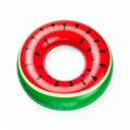 Red Watermelon Inflatable Pool Ring Float Royalty Free Stock Photo
