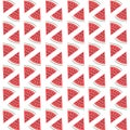 RED WATERMELONS VINTAGE DESIGN PATTERN Royalty Free Stock Photo