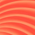 Red wave shell abstract Vector