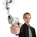 Red Weapon Royalty Free Stock Photo