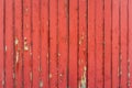Red weathered wood wall Royalty Free Stock Photo