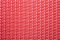 Red weave plastic mesh texture background Royalty Free Stock Photo