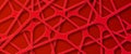 Red Web Like Network Background Royalty Free Stock Photo