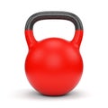 Red weight kettle bell