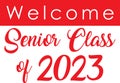 Red Welcome Senior Class of 2023