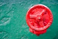 A red wheel valve Royalty Free Stock Photo