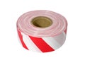 Red and white barrier tape Royalty Free Stock Photo