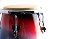 Red White and Blue Conga Drum Royalty Free Stock Photo