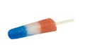 Red white and blue popsicle Royalty Free Stock Photo