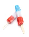 Red White and Blue Popsicles Royalty Free Stock Photo