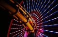 Red White and Blue Solar Powered Ferris Wheel