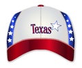 Texas Baseball Cap Royalty Free Stock Photo
