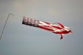 The red, white and blue windsock is perfect for a July 4th beach vacation