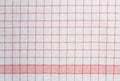 Red white checked kitchen towel background structure Royalty Free Stock Photo