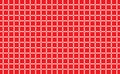 Red and white checkered tablecloth background.Texture from rhombus for - plaid, tablecloths, clothes, shirts, dresses, paper Royalty Free Stock Photo