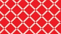 Red and white checkered tablecloth background.Texture from rhombus for - plaid, tablecloths, clothes, shirts, dresses, paper Royalty Free Stock Photo