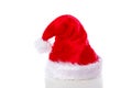 Red white christmas hat