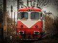 Romanian 060-DA Sulzer locomotive - CFR Marfa Royalty Free Stock Photo