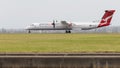 Red-white DHC-8-402
