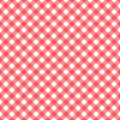 Red white diagonal rectangle gingham cloth, tablecloth, background, wallpaper, fabric, texture pattern vector illustration Royalty Free Stock Photo