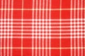 Red and white dishtowel backgrounds Royalty Free Stock Photo