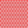 Red white dot design