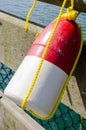 Red and White Fishing Buoy