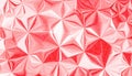 Red and white geometrical wallpaper