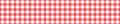 Red and white gingham horizontal background. Picnic blanket, tablecloth, napkin, plaid, clothes checkered texture Royalty Free Stock Photo