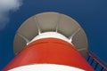 Red and white lighthouse Royalty Free Stock Photo