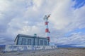 Red and White Lighthouse Royalty Free Stock Photo