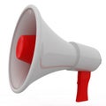 Red and White Megaphone