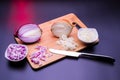 Red and white onion Royalty Free Stock Photo