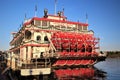 Paddle wheel ferry docked at Savana Georgia