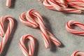 Red and White Peppermint Mini Candycanes