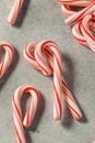 Red and White Peppermint Mini Candycanes