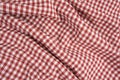Red and White Picnic Blanket Royalty Free Stock Photo